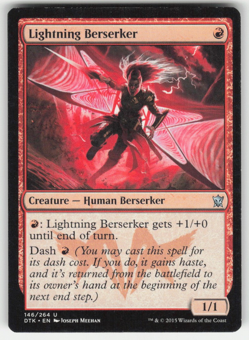 Lightning Berserker #146/264 Dragons of Tarkir MTG Non-Foil English