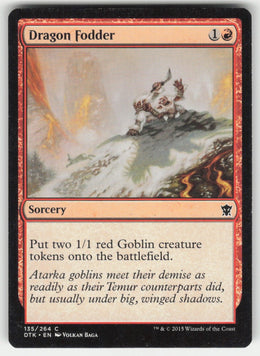 Dragon Fodder #135/264 Dragons of Tarkir MTG Non-Foil English