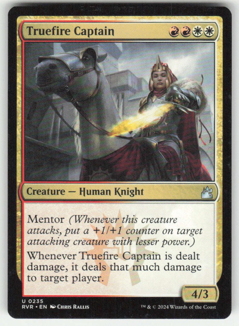 Truefire Captain #235 Ravnica Remastered MTG Non-Foil English