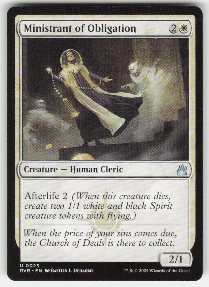 Ministrant of Obligation #23 Ravnica Remastered MTG Non-Foil English