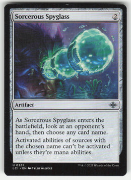 Sorcerous Spyglass #261 The Lost Caverns of Ixalan MTG Non-Foil English