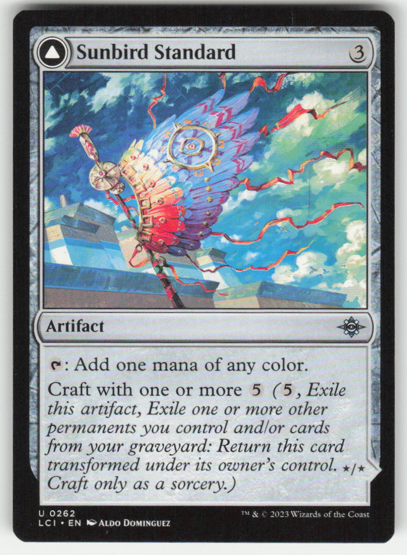 Sunbird Standard // Sunbird Effigy #262 Non-Foil