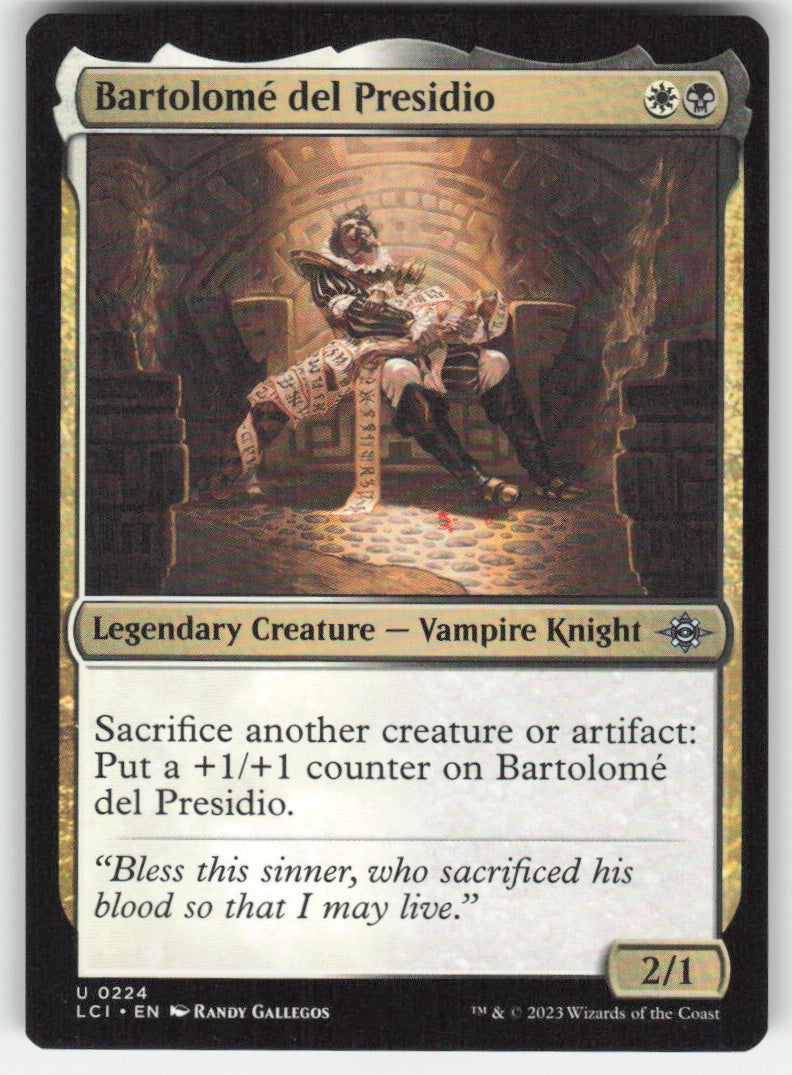 Bartolomé del Presidio #224 Non-Foil