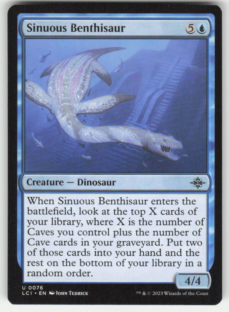 Sinuous Benthisaur #76 Non-Foil
