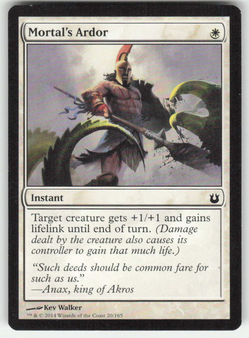Mortal's Ardor #20/165 Non-Foil
