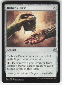 Briber's Purse #217/269 Khans of Tarkir MTG Non-Foil English