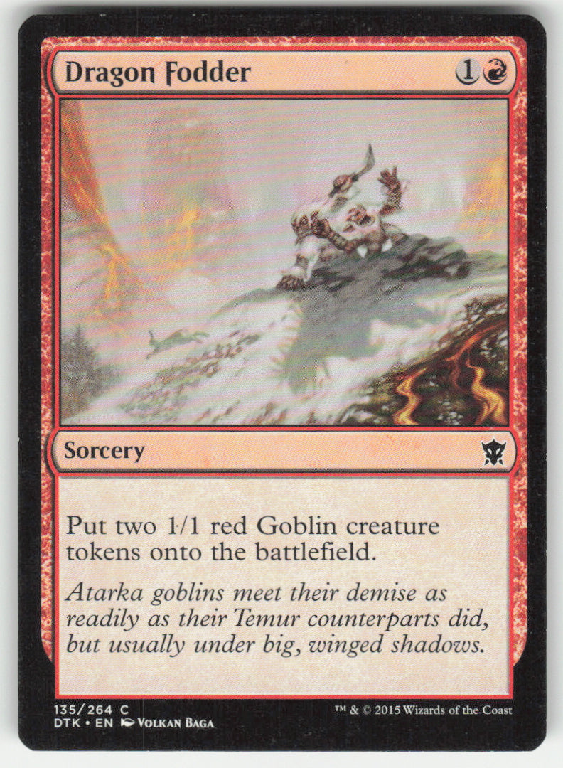 Dragon Fodder #135/264 Dragons of Tarkir MTG Non-Foil English