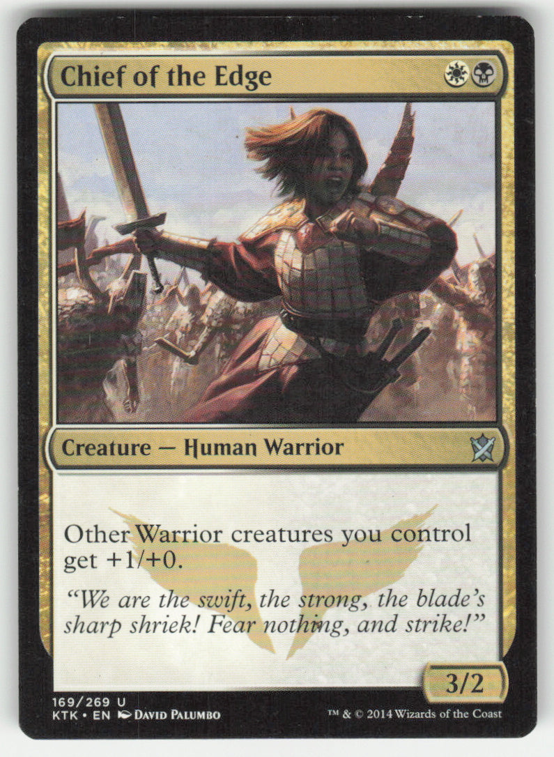 Chief of the Edge #169/269 Khans of Tarkir MTG Non-Foil English