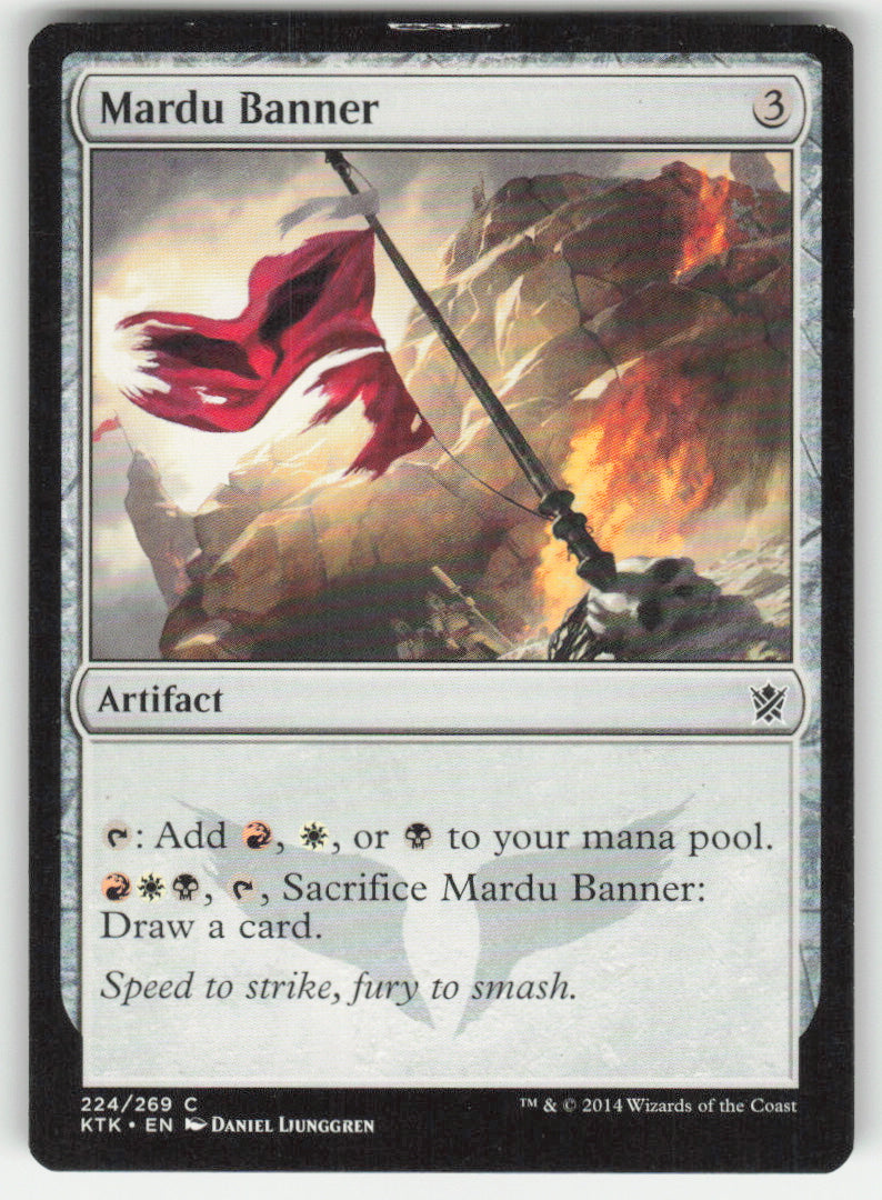 Mardu Banner #224/269 Khans of Tarkir MTG Non-Foil English