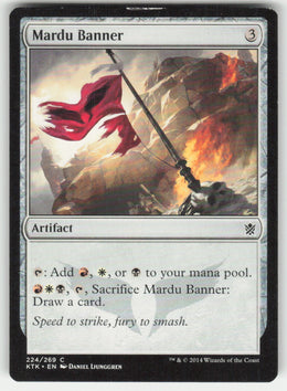 Mardu Banner #224/269 Khans of Tarkir MTG Non-Foil English