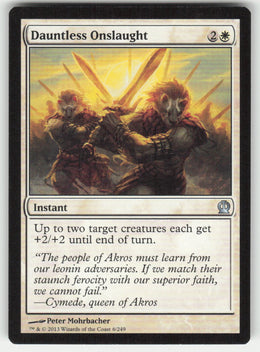 Dauntless Onslaught #6/249 Theros MTG Non-Foil English