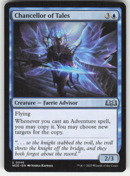 Chancellor of Tales #45 Wilds of Eldraine MTG Non-Foil English