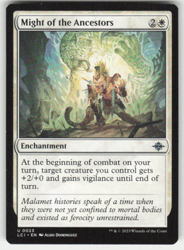 Might of the Ancestors #23 The Lost Caverns of Ixalan MTG Non-Foil English