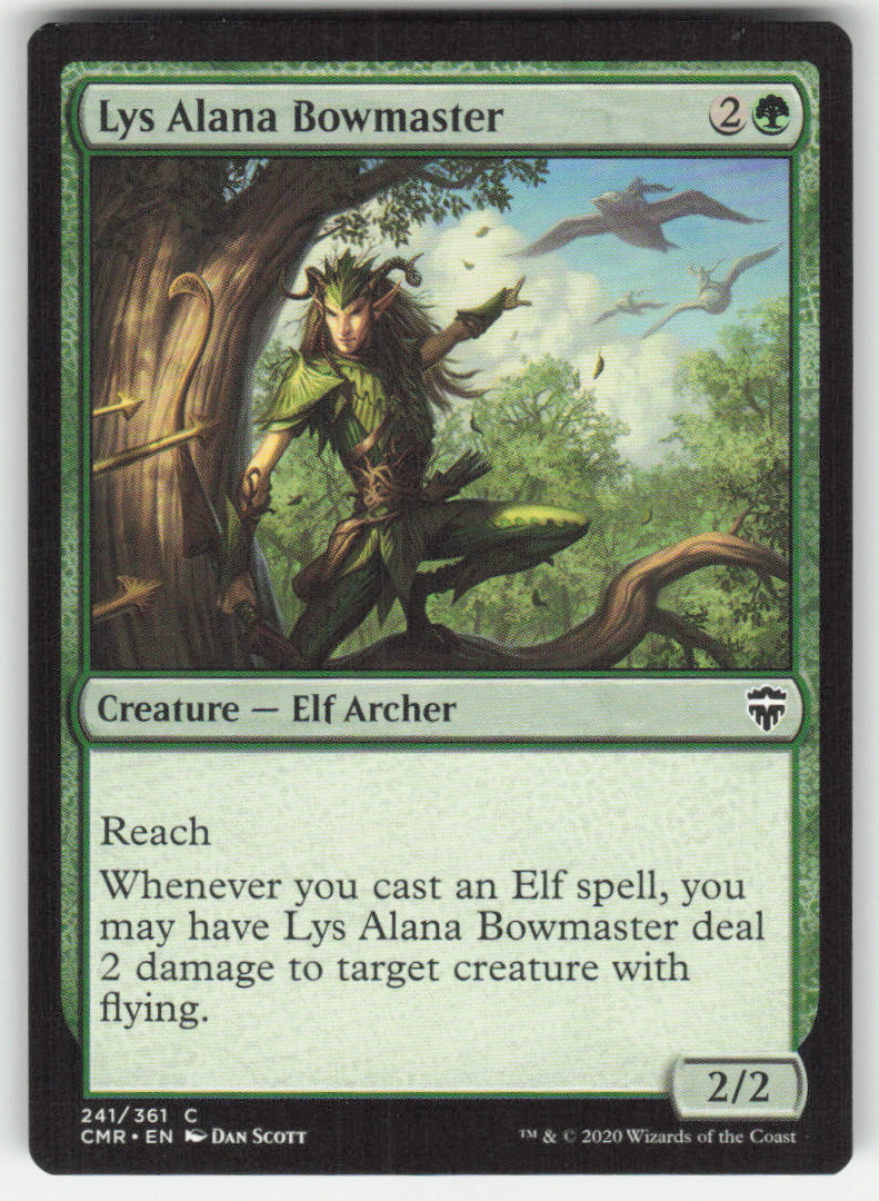 Lys Alana Bowmaster #241/361 Commander Legends MTG Non-Foil English
