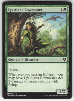 Lys Alana Bowmaster #241/361 Commander Legends MTG Non-Foil English