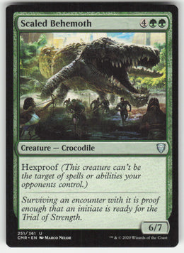 Scaled Behemoth #251/361 Commander Legends MTG Non-Foil English