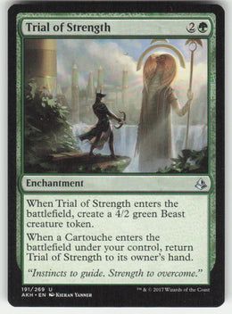 Trial of Strength #191/269 Amonkhet MTG Non-Foil English