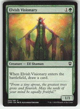 Elvish Visionary #223/361 Commander Legends MTG Non-Foil English