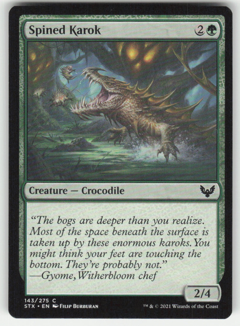Spined Karok #143/275 Non-Foil