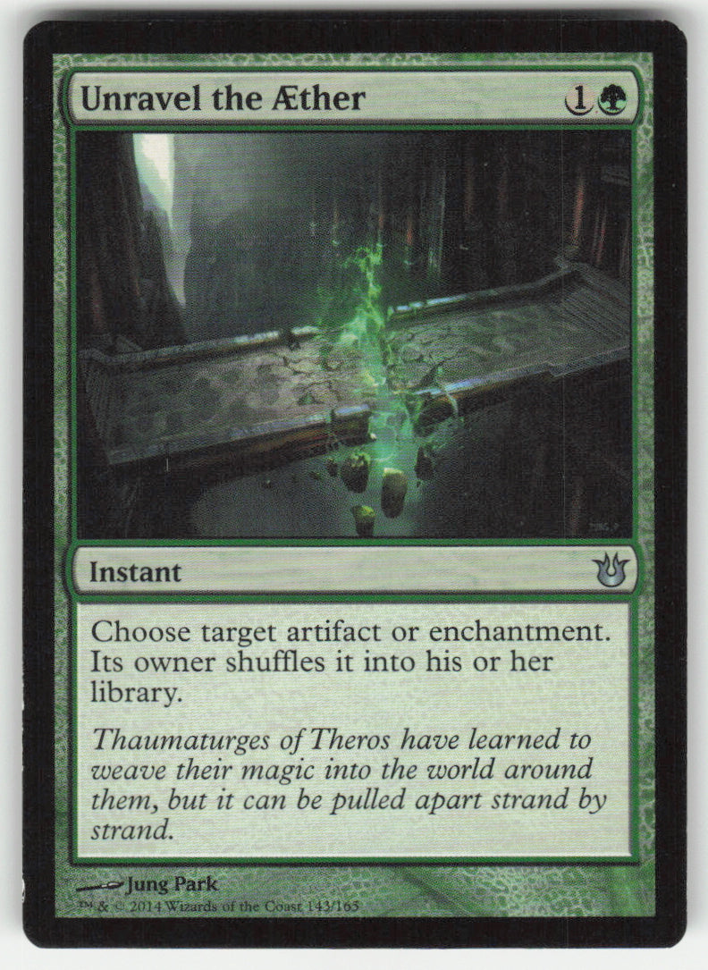 Unravel the Aether #143/165 Born of the Gods MTG Non-Foil English