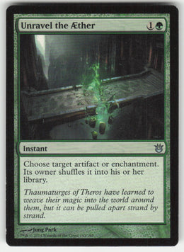 Unravel the Aether #143/165 Born of the Gods MTG Non-Foil English