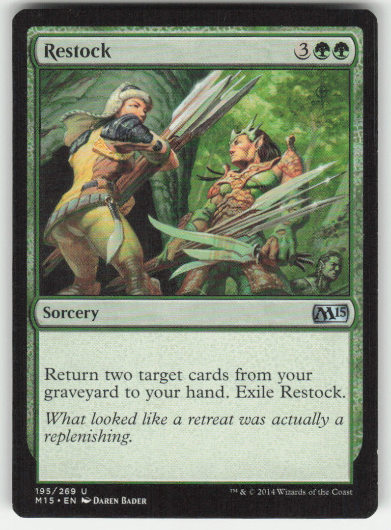 Restock #195/269 Magic 2015 MTG Non-Foil English