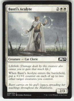 Basri's Acolyte #8/274 Core Set 2021 MTG Non-Foil English