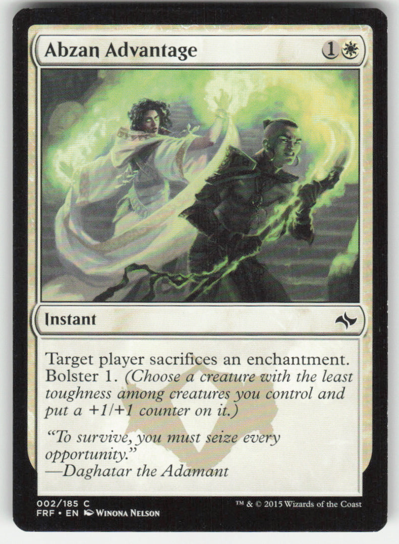 Abzan Advantage #2/185 Non-Foil