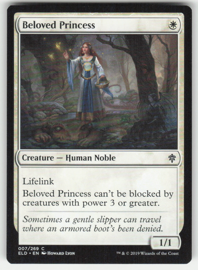 Beloved Princess #7/269 Throne of Eldraine MTG Non-Foil English