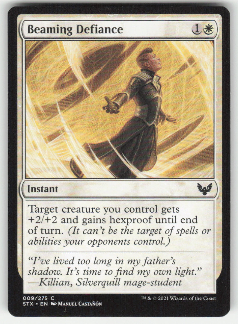Beaming Defiance #9/275 Non-Foil