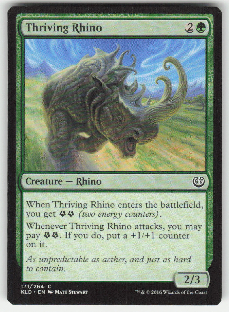 Thriving Rhino #171/264 Kaladesh MTG Non-Foil English