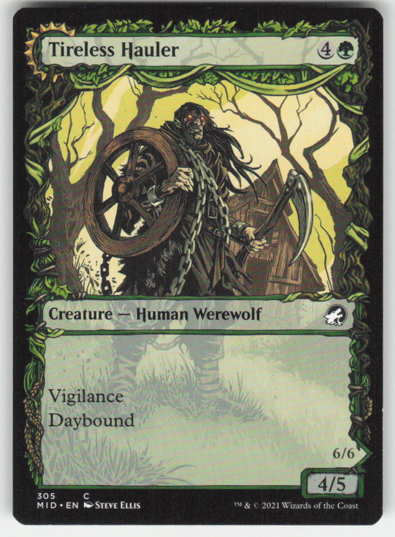 Tireless Hauler // Dire-Strain Brawler #305/277 Non-Foil