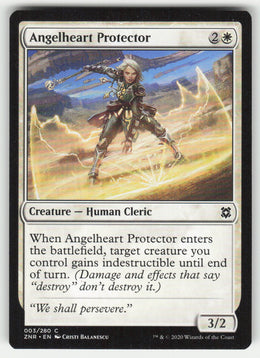 Angelheart Protector #3/280 Zendikar Rising MTG Non-Foil English