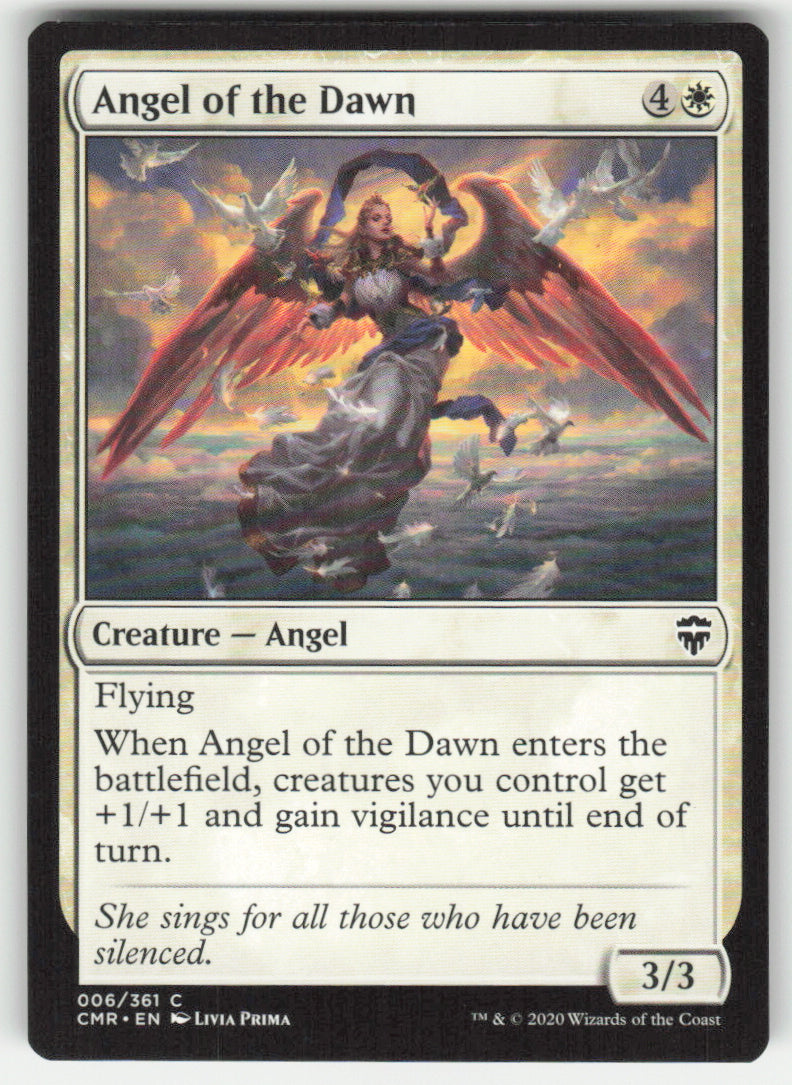 Angel of the Dawn #6/361 Commander Legends MTG Non-Foil English