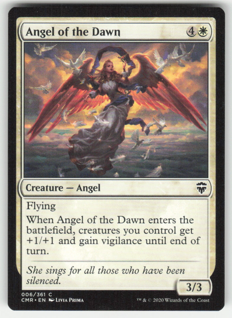 Angel of the Dawn #6/361 Commander Legends MTG Non-Foil English