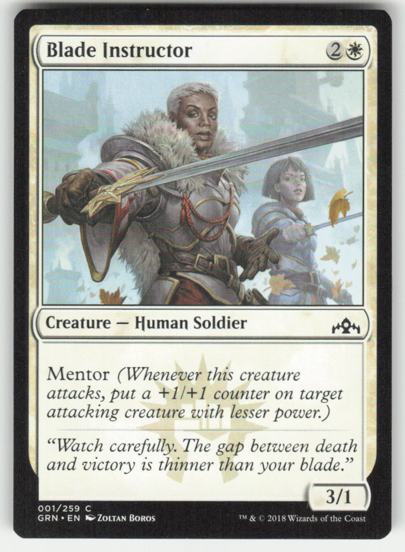 Blade Instructor #1/259 Non-Foil