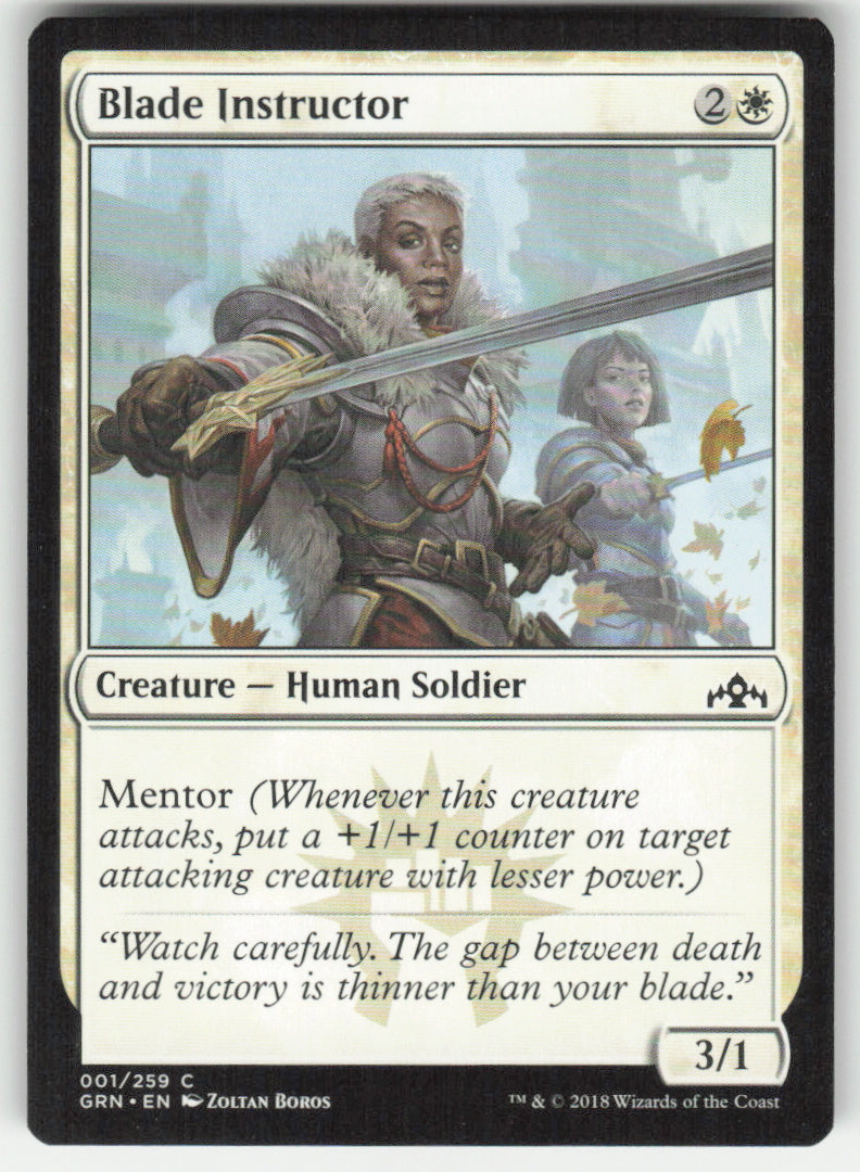Blade Instructor #1/259 Non-Foil