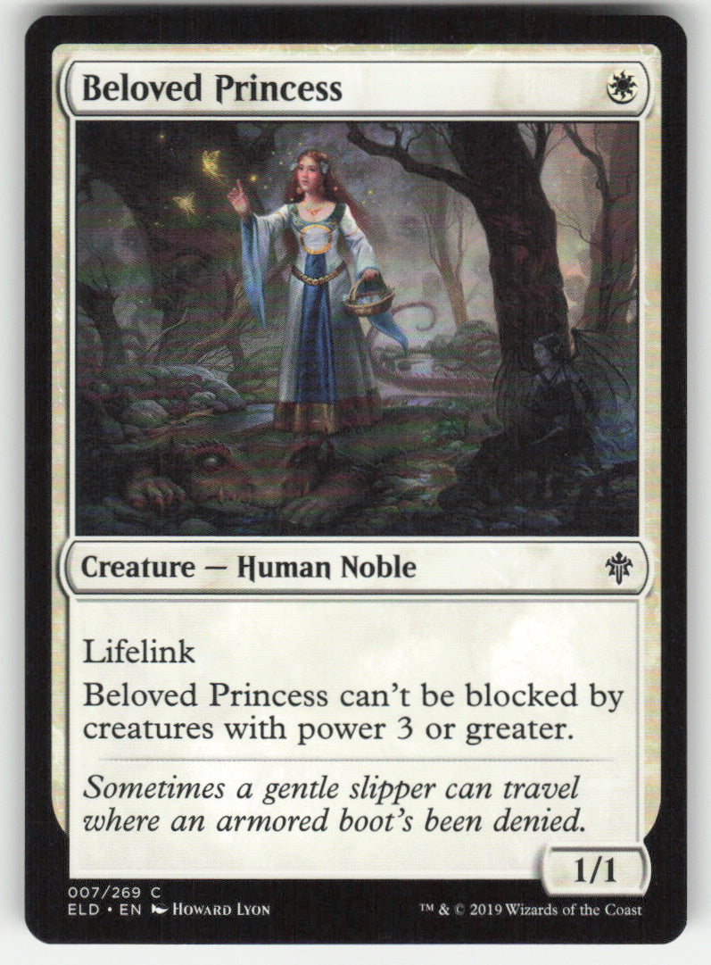 Beloved Princess #7/269 Throne of Eldraine MTG Non-Foil English