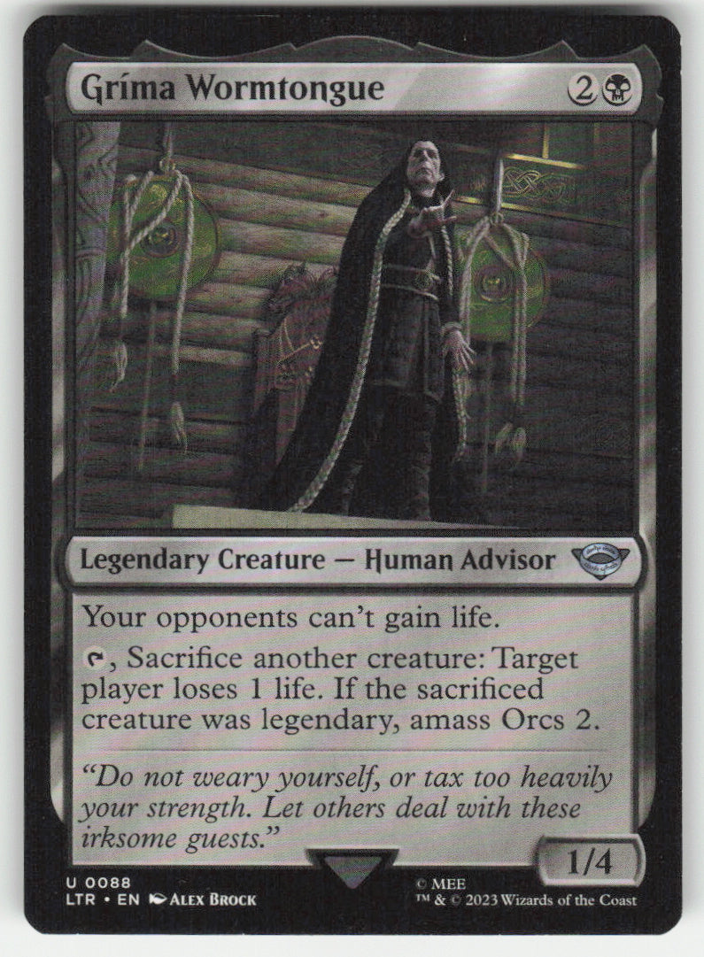 Gríma Wormtongue #88 Non-Foil