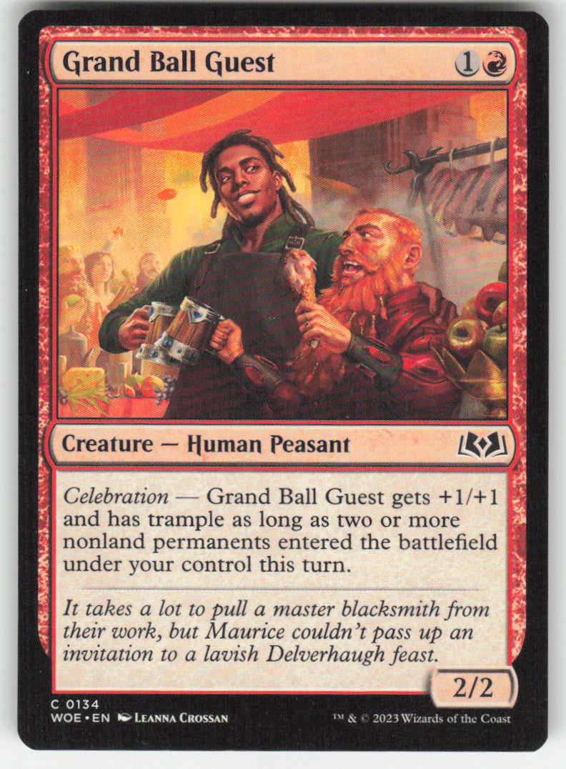 Grand Ball Guest #134 Wilds of Eldraine MTG Non-Foil English