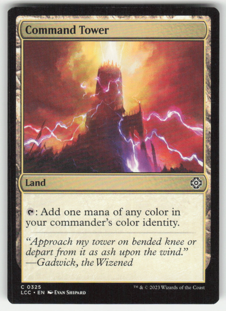 Command Tower #325 The Lost Caverns of Ixalan Commander MTG Non-Foil English