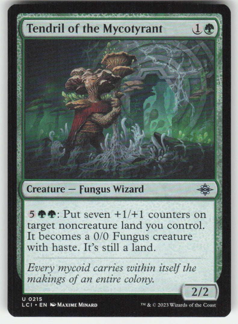 Tendril of the Mycotyrant #215 The Lost Caverns of Ixalan MTG Non-Foil English