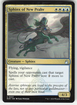 Sphinx of New Prahv #227 Ravnica Remastered MTG Non-Foil English