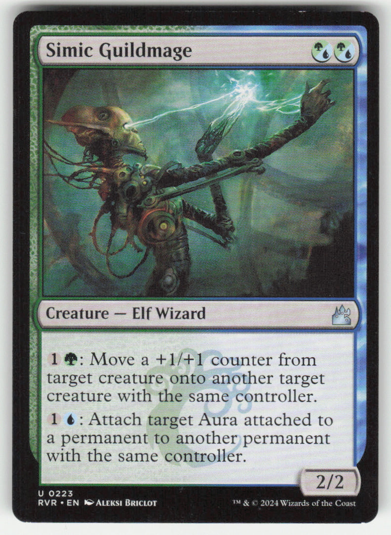 Simic Guildmage #223 Ravnica Remastered MTG Non-Foil English