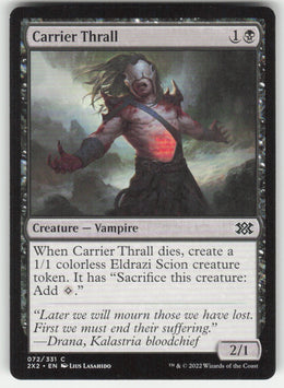 Carrier Thrall #72/331 Double Masters 2022 MTG Non-Foil English