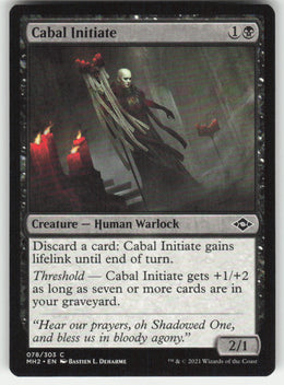 Cabal Initiate #78/303 Modern Horizons 2 MTG Non-Foil English