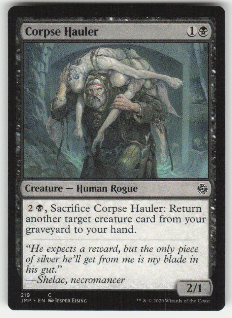 Corpse Hauler #219 Jumpstart MTG Non-Foil English