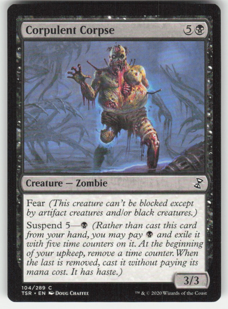 Corpulent Corpse #104/289 Time Spiral Remastered MTG Non-Foil English