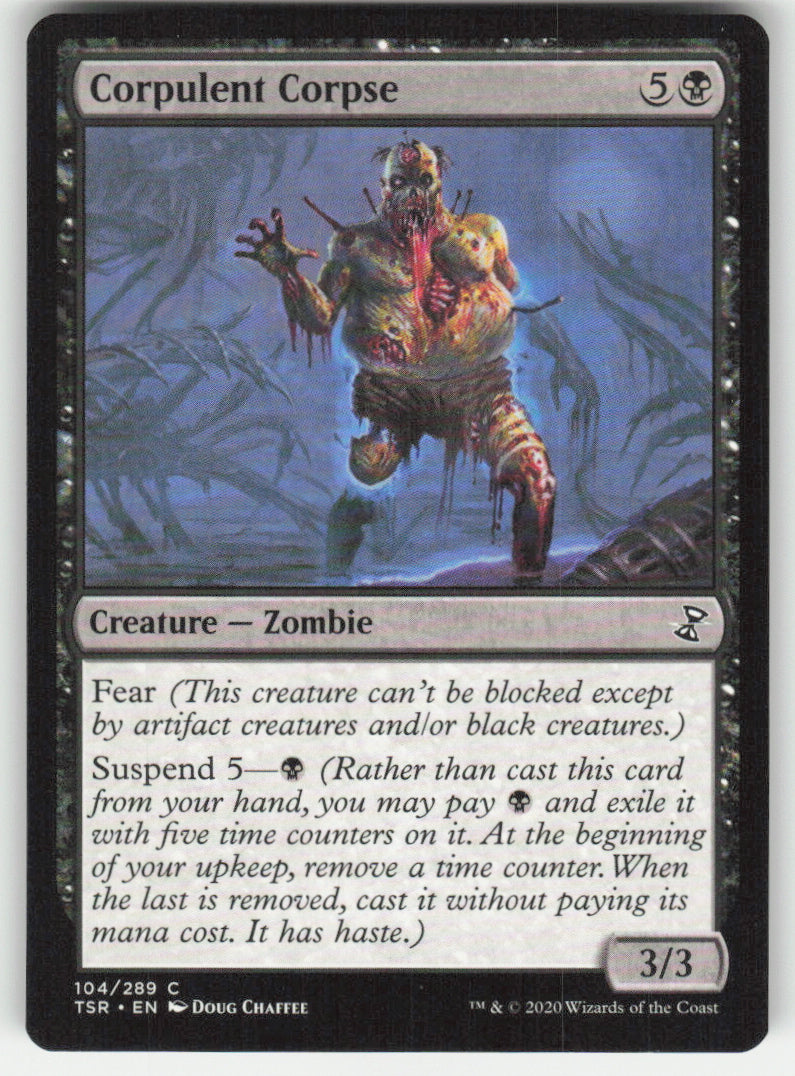 Corpulent Corpse #104/289 Time Spiral Remastered MTG Non-Foil English