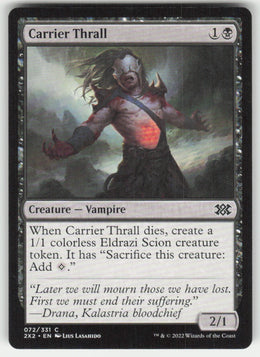 Carrier Thrall #72/331 Double Masters 2022 MTG Non-Foil English